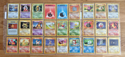 Base Set Shadowless, Jungle, Fossil, Common & Uncommon 27x Pokemon Card Lot - Image 2