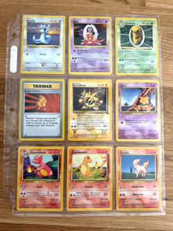 Base Set Shadowless, Jungle, Fossil, Common & Uncommon 27x Pokemon Card Lot - Image 3