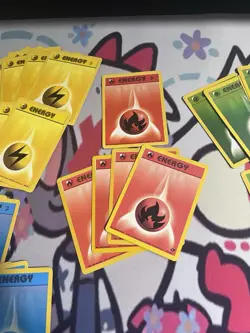67 Vintage Pokemon Energy Bulk Card Lot - Image 3