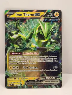 Pokemon TCG Prismatic Evolutions Iron Thorns EX Card 032/131 NM Condition - Image 1