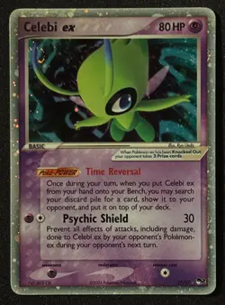 Celebi EX - Pop Series 2 - Holo - #17/17 - Vintage Pokemon Card 2005 - Image 1