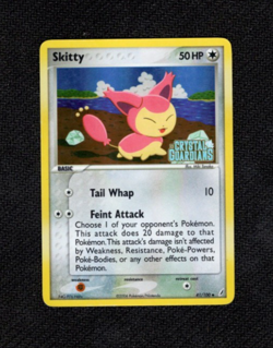 Pokemon Skitty EX TCG Crystal Guardians Holo Uncommon Card 41/100 Stamped - Image 1