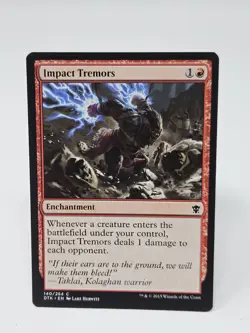 1x Impact Tremors Dragons of Tarkir LP MTG Magic the Gathering x1 MKE - Image 1