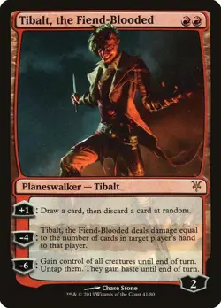 MTG Foil - Tibalt, the Fiend-Blooded - 41 / LP / English - Image 1