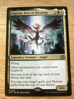 MTG Sigarda, Font of Blessings - March of the Machine: The Aftermath #047 - Image 1