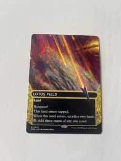 Lotus Field (0023) (Borderless) Edge of Eternities: Stellar Sights Foil - Image 1