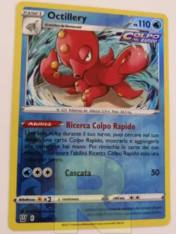 Octillery ® Stili Di Lotta 037/163 ® Reverse Holo Foil ® Pokemon Italiano - Image 1