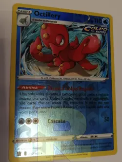 Octillery ® Stili Di Lotta 037/163 ® Reverse Holo Foil ® Pokemon Italiano - Image 2