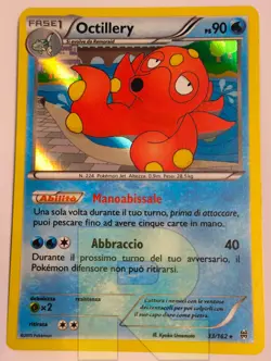 Octillery ® Turboblitz 33/162 ® Rara Holo Foil ® Pokemon ® Italiano ® EX+ - Image 1