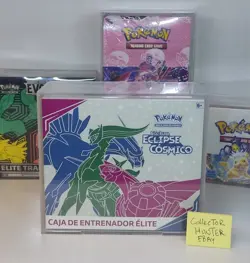 Pokemon TCG Cosmic Eclipse Elite Trainer Box Factory Sealed Mint! Spanish ETB - Image 2