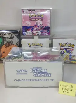 Pokemon TCG Cosmic Eclipse Elite Trainer Box Factory Sealed Mint! Spanish ETB - Image 3