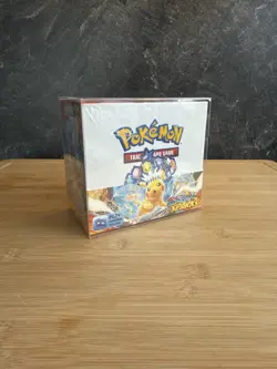 POKEMON - SURGING SPARKS DISPLAY - ENGLISCH - SEALED + PET - Image 1