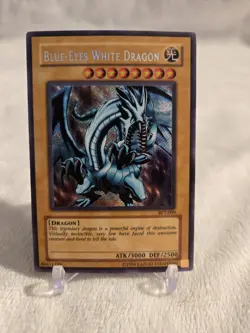 Lightly Played Blue-Eyes White Dragon - BPT-009- Secret Rare - Image 1