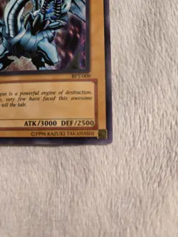 Lightly Played Blue-Eyes White Dragon - BPT-009- Secret Rare - Image 5