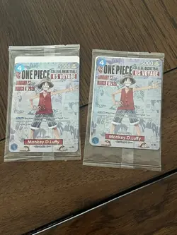Monkey.D.Luffy (055) (College Basketball US Voyage) P-055 One Piece Promotion... - Image 1