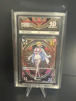 One Piece TCG Stussy SP Alternative Art OP11-SP OP07-085 English Ace10 - Image 1