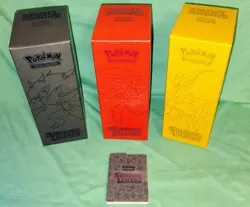 Pokemon Premium ETB Collection boxes - EMPTY ( No Cards) - Image 1
