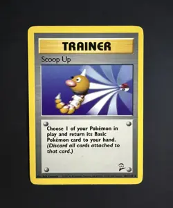 Scoop Up 107/130 Base Set 2 Rare Pokemon Card - Image 1