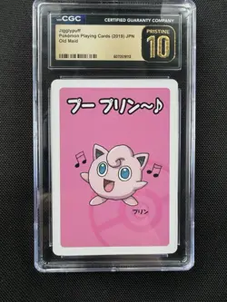 ✨✨✨ CGC 10 Pristine Jigglypuff Old Maid 2019 Japanese Card - Image 1