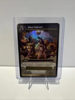 Unscratched World Of Warcraft TCG Loot Card “Disco Inferno” - Image 1