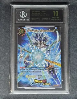 Dragon Ball Son Goku Sparking! Zero (PR) Display Case Holo Card - Image 1