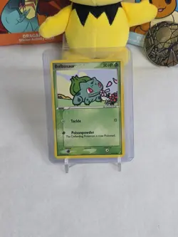 Pokemon TCG Bulbasaur 45/100 Non-Holo Crystal Guardians Card 2006 Rare Vintage - Image 1