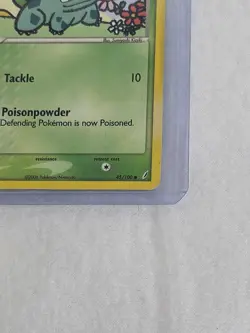 Pokemon TCG Bulbasaur 45/100 Non-Holo Crystal Guardians Card 2006 Rare Vintage - Image 3