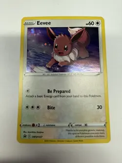 Eevee SWSH127 Promo Holo NM Pokemon SWSH: Sword & Shield Promo Cards - Image 1