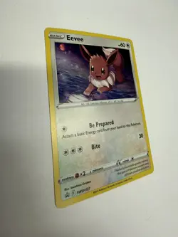 Eevee SWSH127 Promo Holo NM Pokemon SWSH: Sword & Shield Promo Cards - Image 4
