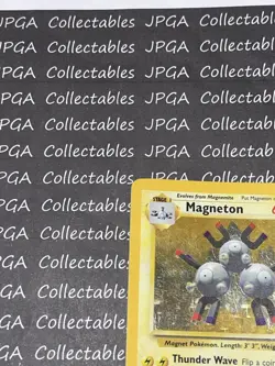 Magneton Pokemon Card Base Set Original 9/102 WOTC - Image 2