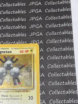 Magneton Pokemon Card Base Set Original 9/102 WOTC - Image 3
