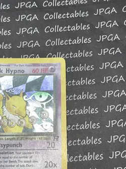 Dark Hypno 9/82 Team Rocket TCG WOTC POKEMON CARD - Image 3