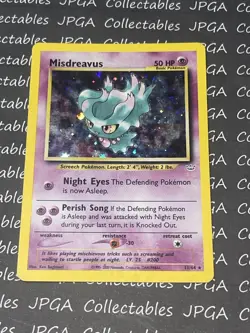 Misdreavus Pokemon Card Neo Revelation 11/64 Great Condition - Image 1