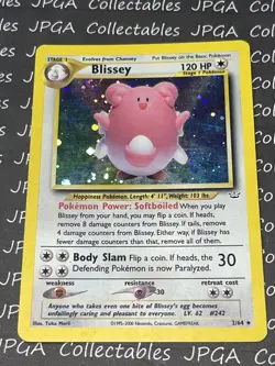Blissey Pokemon Card Neo Revelation 2/64 Great Condition - Image 1