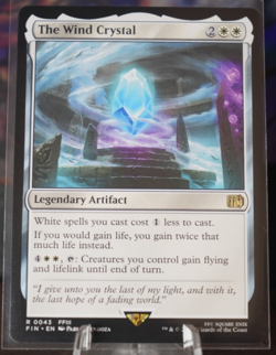 The Wind Crystal Final Fantasy MTG / NON FOIL - Image 1