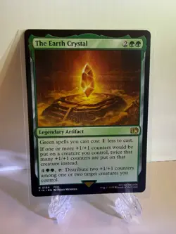 The Earth Crystal Final Fantasy Regular Magic the Gathering NM - Image 1