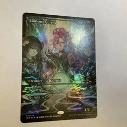Llanowar Elves (Showcase) Foundations Foil - Image 3