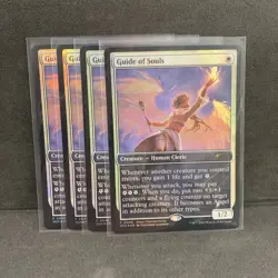 4x Guide of Souls Store Championship Foil Promo Lorwyn Eclipsed MTG Magic Top 8 - Image 1
