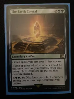 [1x] The Earth Crystal - Near Mint, English UB: Final Fantasy MTG - Image 1
