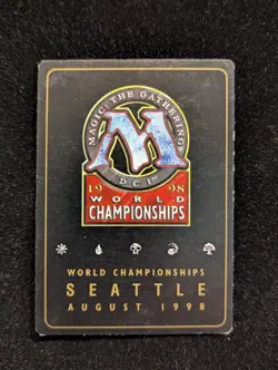 City of Brass x1 LP MTG World Championship Gold Border Not Tournament Legal - Image 2