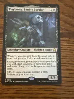 DDcards 🇨🇦 Mtg Magic The Gathering Foundations Tinybones Bauble Burgler - Image 1