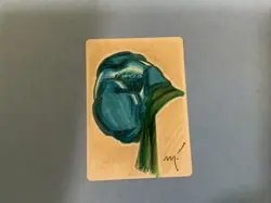 MTG Magic Lumengrid Warden Signed Sketched Artist Proof x1 Mirrodin MRD Thompson - Image 2