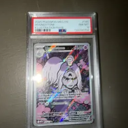 2025 POKEMON MEG EN-MEGA EVOLUTION ILLUSTRATION RARE #145 HOUNDSTONE PSA 8 - Image 1