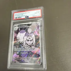 2025 POKEMON MEG EN-MEGA EVOLUTION ILLUSTRATION RARE #145 HOUNDSTONE PSA 8 - Image 3