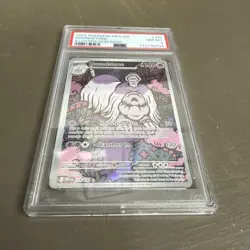 2025 POKEMON MEG EN-MEGA EVOLUTION ILLUSTRATION RARE #145 HOUNDSTONE PSA 8 - Image 4