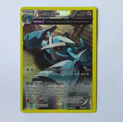 Pokemon Metagross 50/98 XY Ancient Origins Holo Rare Θ Double Stage 2 150 HP - Image 1