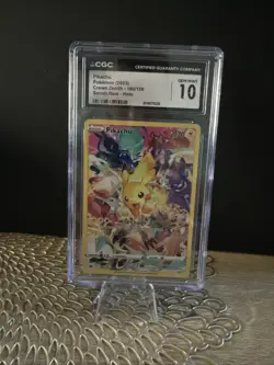 2023 Pokemon Crown Zenith Pikachu Secret Rare Holo #160/159 CGC 10 - Image 1