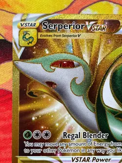 Serperior VSTAR Gold 210/195 Secret Rare - Pokemon SWSH12: Silver Tempest - Image 2