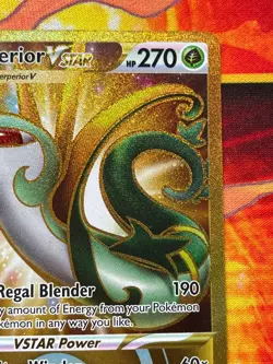 Serperior VSTAR Gold 210/195 Secret Rare - Pokemon SWSH12: Silver Tempest - Image 3