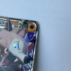 Pokemon TCG Sun & Moon Black Star Promo SM14 Lycanroc GX DMG - Image 2